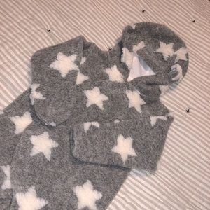 Snugabye infant fleece Sherpa hooded pram 6-9 months